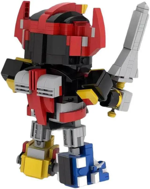 Alt view image 3 of 5 - ZITIANYOUBUILD Mech Warrior Color Robot Model 483 Pieces from TV Series Building Set MOC