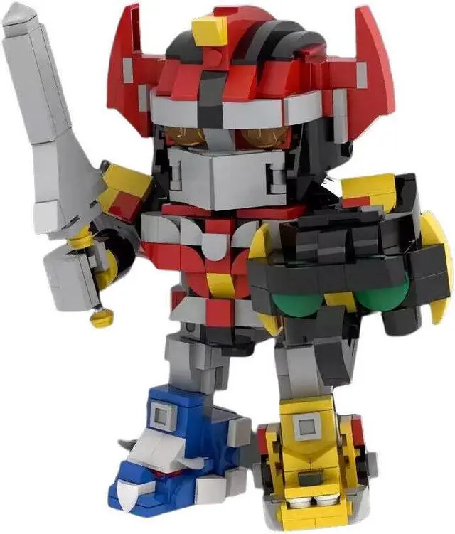 Alt view image 5 of 5 - ZITIANYOUBUILD Mech Warrior Color Robot Model 483 Pieces from TV Series Building Set MOC