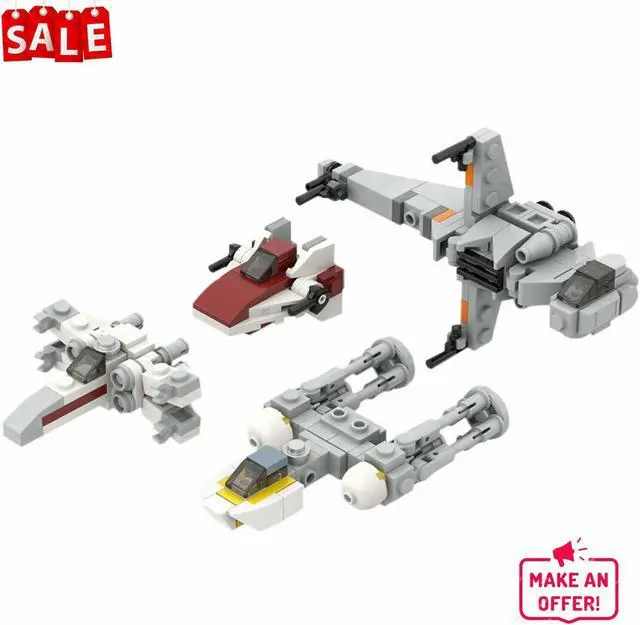 Main image of ZITIANYOUBUILD MOC-32286 Micro Rebel Fighters - Original Trilogy 221 Pieces MOC