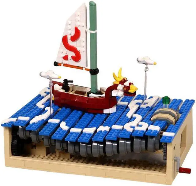 Main image of ZITIANYOUBUILD MOC-113519 Adventure on the Great Sea 731 Pieces from Game MOC