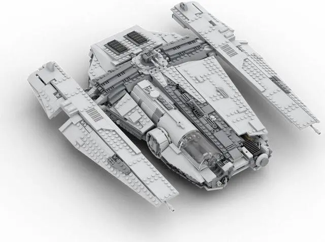 Main image of ZITIANYOUBUILD Haulcraft Ship Building Kit 1597 Pieces from Movie Series MOC