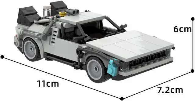 Alt view image 3 of 3 - ZITIANYOUBUILD Time Machine Cars Toys 366 Pieces for Adults Gifts Building Toys Set MOC