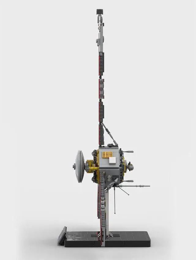 Alt view image 4 of 7 - ZITIANYOUBUILD Juno Space Probe / Jupiter Polar Orbiter 1267 Pieces Building Kit MOC