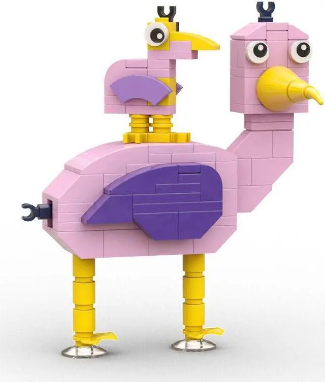 Alt view image 7 of 7 - ZITIANYOUBUILD The Opila Bird Monster Model 107 Pieces from Indie Horror Game MOC