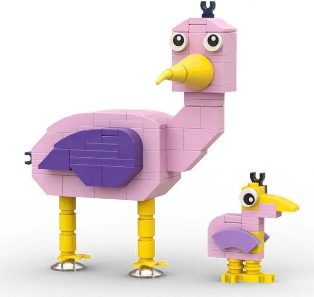 Alt view image 6 of 7 - ZITIANYOUBUILD The Opila Bird Monster Model 107 Pieces from Indie Horror Game MOC