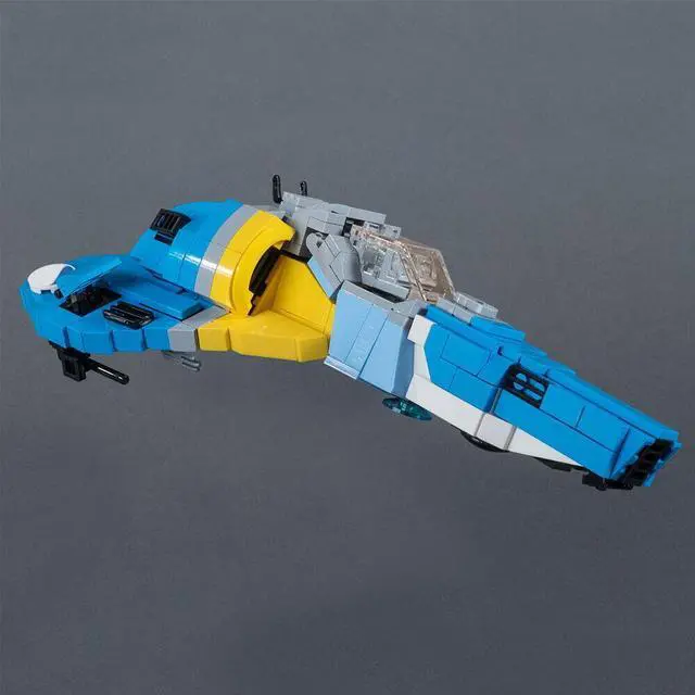 Alt view image 2 of 5 - ZITIANYOUBUILD FEISAR Ship XL-15 Space Ship Model 559 Pieces from Racing Video Game MOC