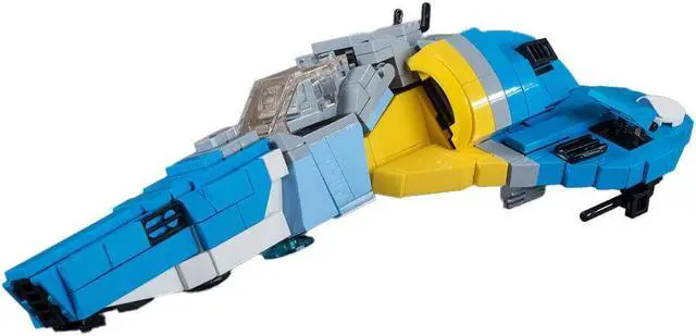 Alt view image 4 of 5 - ZITIANYOUBUILD FEISAR Ship XL-15 Space Ship Model 559 Pieces from Racing Video Game MOC