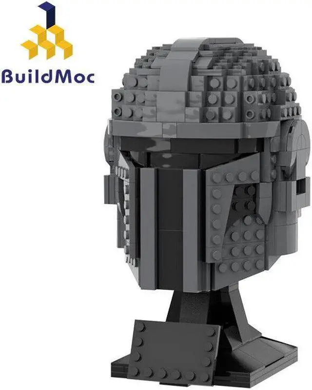 Alt view image 2 of 3 - ZITIANYOUBUILD Helmet Statue 608 Pieces from TV Show for Collection Building Toys MOC