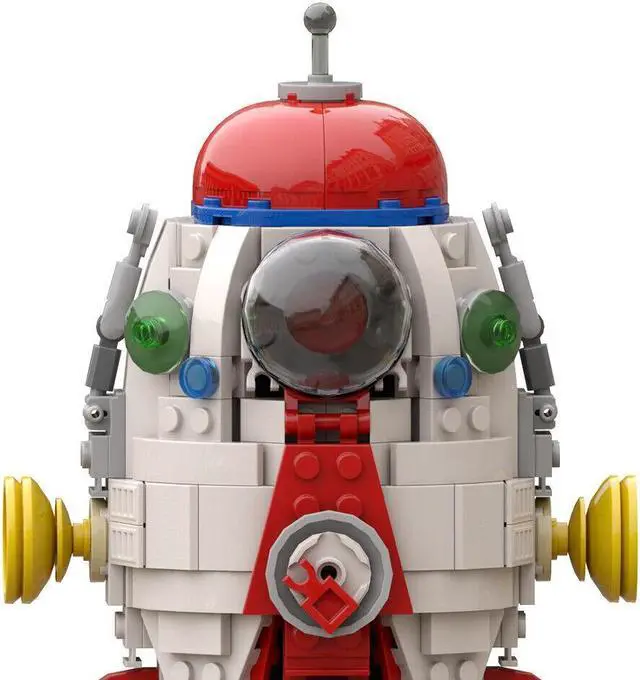 Alt view image 5 of 7 - ZITIANYOUBUILD S.S. Dolphin Rocket 1:1 Scale Spaceship 503 Pieces Building Toys MOC