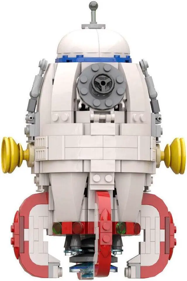 Alt view image 7 of 7 - ZITIANYOUBUILD S.S. Dolphin Rocket 1:1 Scale Spaceship 503 Pieces Building Toys MOC
