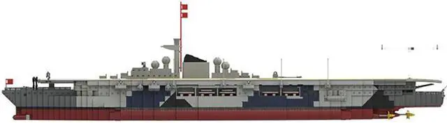 Alt view image 3 of 4 - ZITIANYOUBUILD Fleet Aircraft Carrier Graf Zeppelin with Power Functions 8041 Pieces MOC