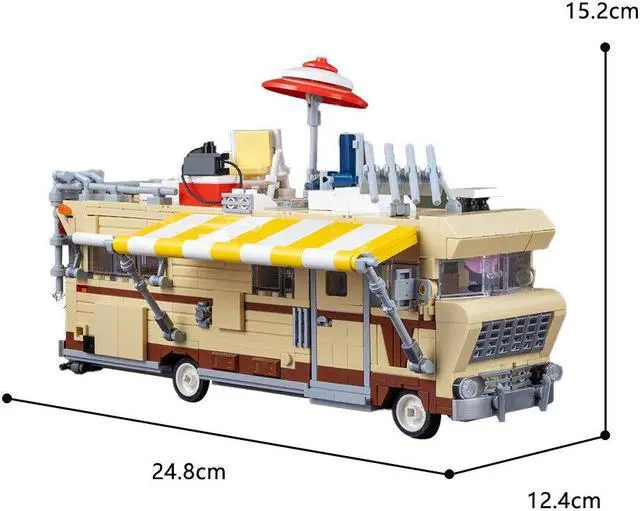 Alt view image 2 of 7 - ZITIANYOUBUILD RV / Recreational Vehicle Model 724 Pieces Building Toys from Comic MOC