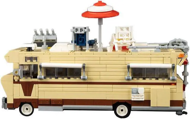 Alt view image 7 of 7 - ZITIANYOUBUILD RV / Recreational Vehicle Model 724 Pieces Building Toys from Comic MOC