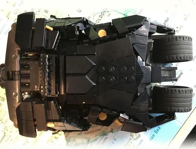 Alt view image 3 of 6 - ZITIANYOUBUILD MOC-40543 The Dark Knight Tumbler Heavy Armored Vehicle / 1 23 Military Prototype Model 514 Pieces for Collection 100% Compatible with LEGO Brand New and High Quality