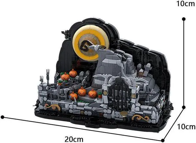 Alt view image 4 of 4 - ZITIANYOUBUILD Spiral Hill Model 1664 Pieces from Movie about Christmas Building Set MOC