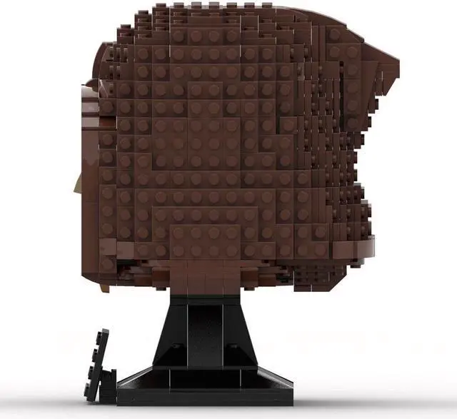 Alt view image 4 of 7 - ZITIANYOUBUILD Head-Helmet Collection Style / Sculpture Building Kit 832 Pieces MOC