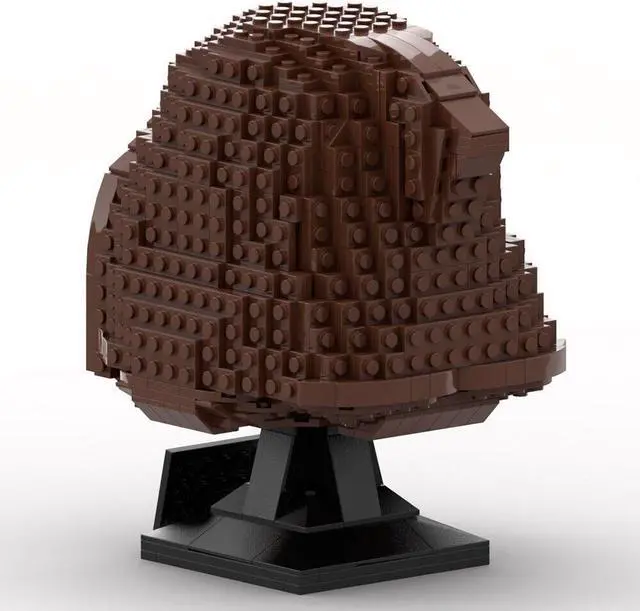 Alt view image 3 of 7 - ZITIANYOUBUILD Head-Helmet Collection Style / Sculpture Building Kit 832 Pieces MOC