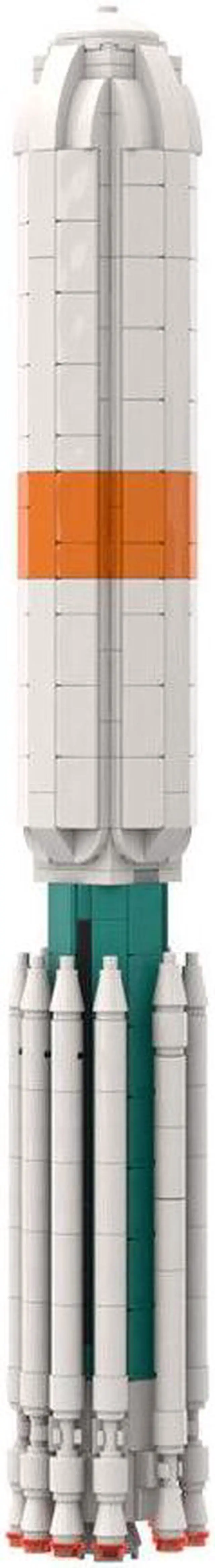 Main image of ZITIANYOUBUILD MOC-71855 NASA Delta III Rocket III Rocket Expendable Launch Vehicle 593 Pieces 1 110 Scale 100% Compatible with LEGO Brand New and High Quality