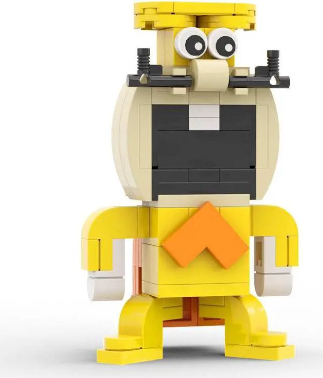 Alt view image 2 of 7 - ZITIANYOUBUILD 7-in-1 Game Character from Action Platformer Game 257 Pieces MOC