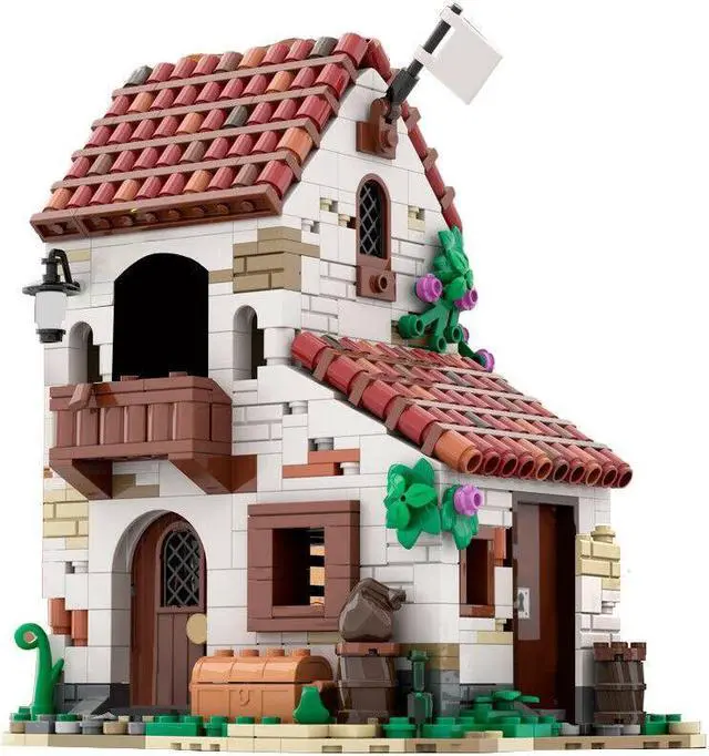 Main image of ZITIANYOUBUILD Modular City Building with Interior 923 Pieces from Pirate Series MOC