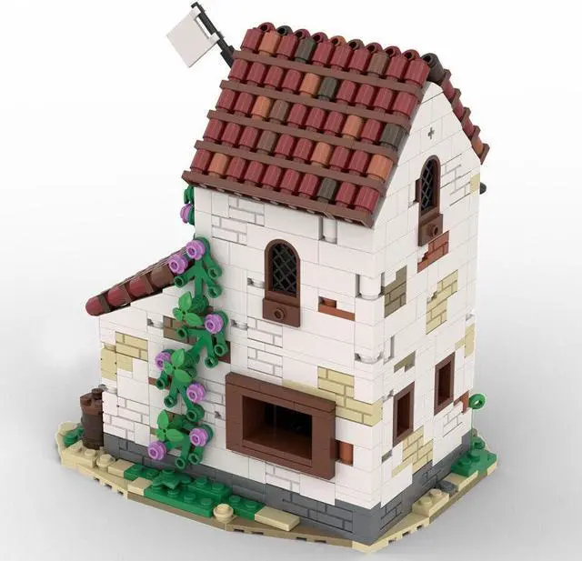 Alt view image 4 of 6 - ZITIANYOUBUILD Modular City Building with Interior 923 Pieces from Pirate Series MOC