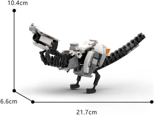 Alt view image 7 of 7 - ZITIANYOUBUILD Watcher Machine Scouting Sentinel Role 197 Pieces from Game MOC