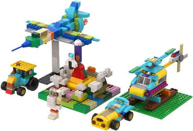 Alt view image 3 of 6 - ZITIANYOUBUILD 30-in-1 Sets Model with City Buildings, Animals, Landscape 457 Pieces MOC