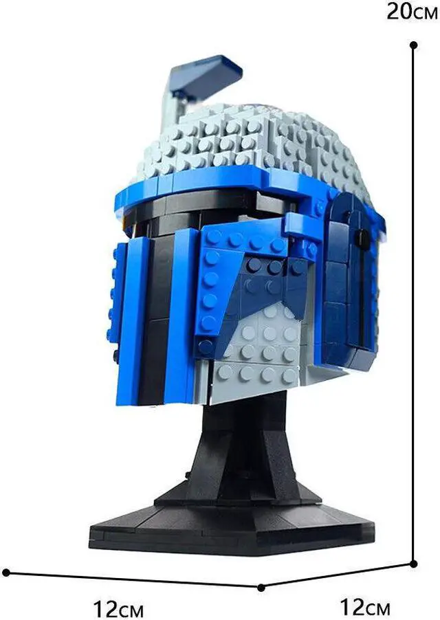 Alt view image 5 of 5 - ZITIANYOUBUILD Helmet Bust 579 Pieces Building Toy Complete Sets & Packs MOC