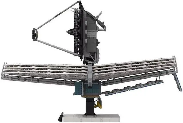 Alt view image 5 of 7 - ZITIANYOUBUILD MOC-77613 James Webb Space Telescope (JWST) Infrared Astronomy Telescope Model with Base 4514 Bricks 100% Compatible with LEGO Brand New and High Quality