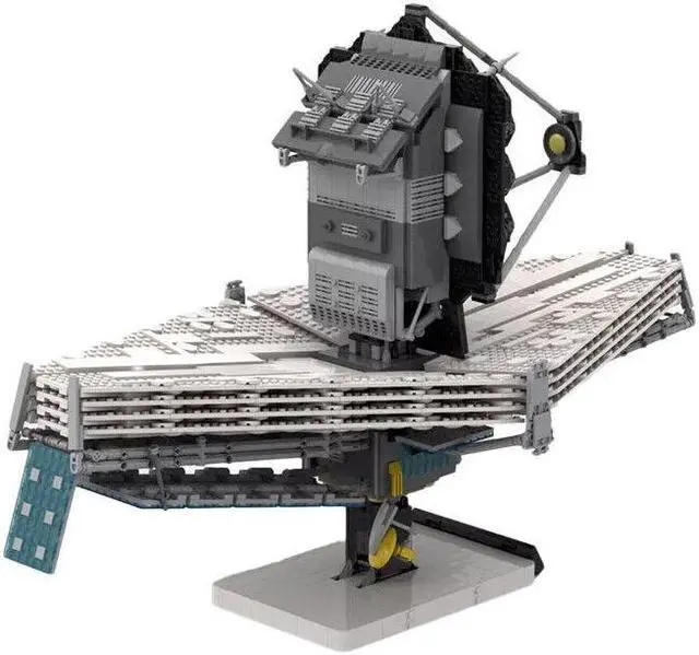 Alt view image 3 of 7 - ZITIANYOUBUILD MOC-77613 James Webb Space Telescope (JWST) Infrared Astronomy Telescope Model with Base 4514 Bricks 100% Compatible with LEGO Brand New and High Quality