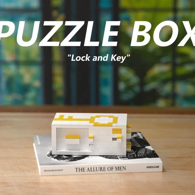 Alt view image 5 of 7 - ZITIANYOUBUILD MOC-57706 Puzzle Box "Lock and Key" 379 Pieces for Adults 100% Compatible with LEGO Brand New and High Quality