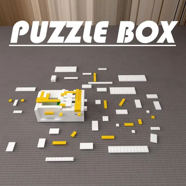 Alt view image 7 of 7 - ZITIANYOUBUILD MOC-57706 Puzzle Box "Lock and Key" 379 Pieces for Adults 100% Compatible with LEGO Brand New and High Quality