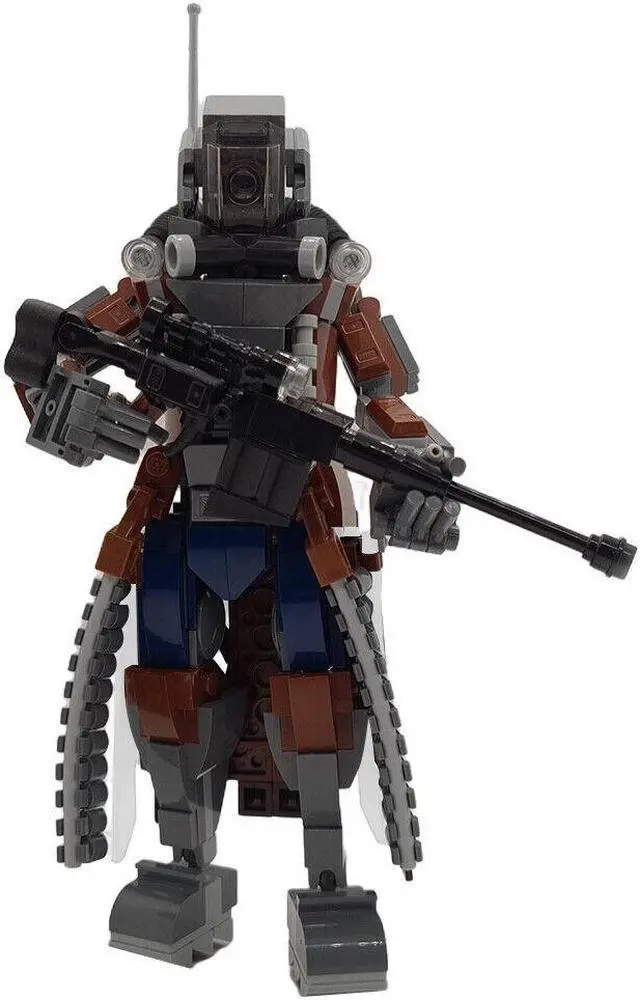 Main image of ZITIANYOUBUILD Robot / Mech with Elite Riot Gear Model 320 Pieces Building Kit MOC