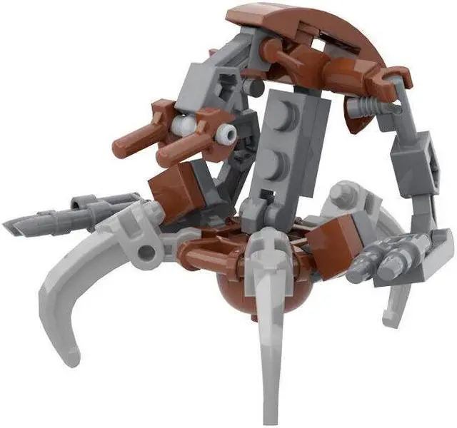 Alt view image 4 of 7 - ZITIANYOUBUILD Geonosis Arena Stage with 5 Monsters Movie Scenes 2126 Pieces MOC