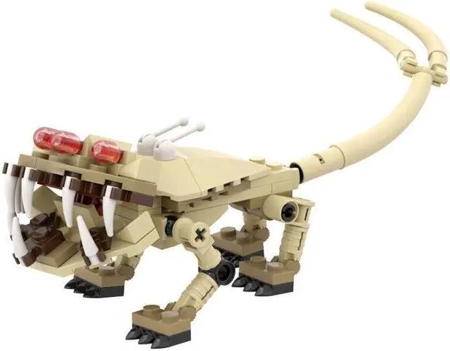 Alt view image 7 of 7 - ZITIANYOUBUILD Geonosis Arena Stage with 5 Monsters Movie Scenes 2126 Pieces MOC