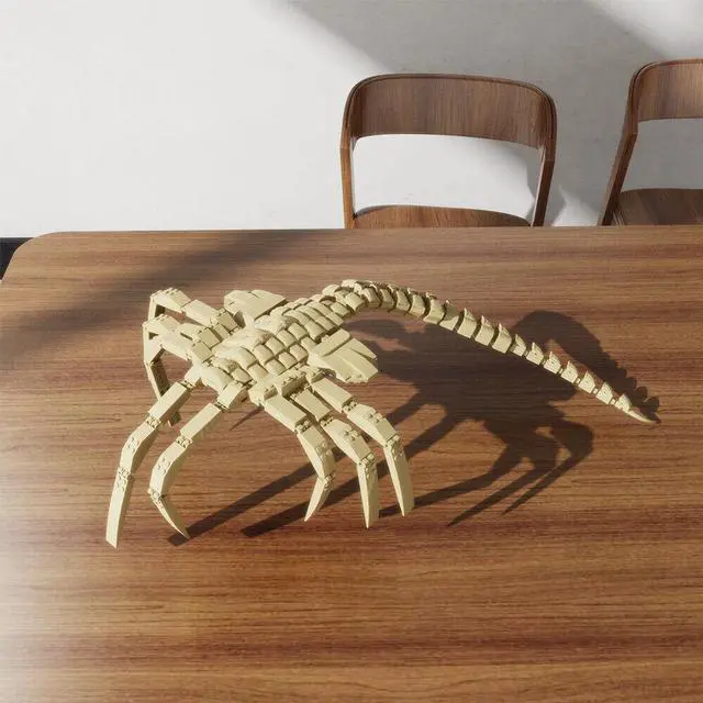 Alt view image 7 of 7 - ZITIANYOUBUILD Bug in Movie 564 Pieces Building Toy Complete Sets & Packs MOC