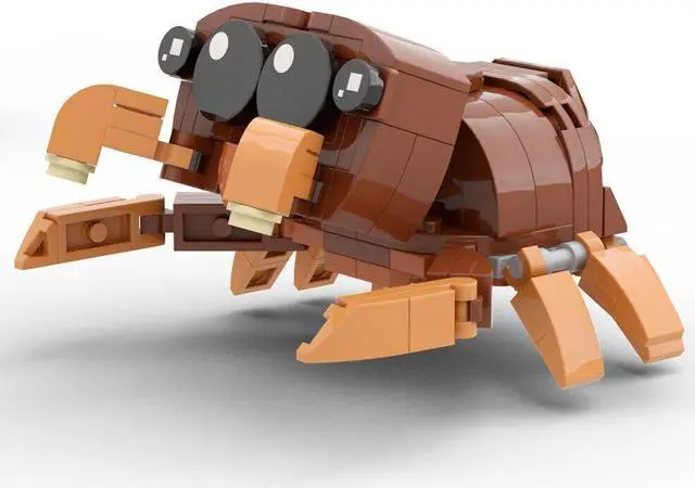 Alt view image 3 of 7 - ZITIANYOUBUILD Jumping Spider Warm-heart Animated Character 125 Pieces MOC