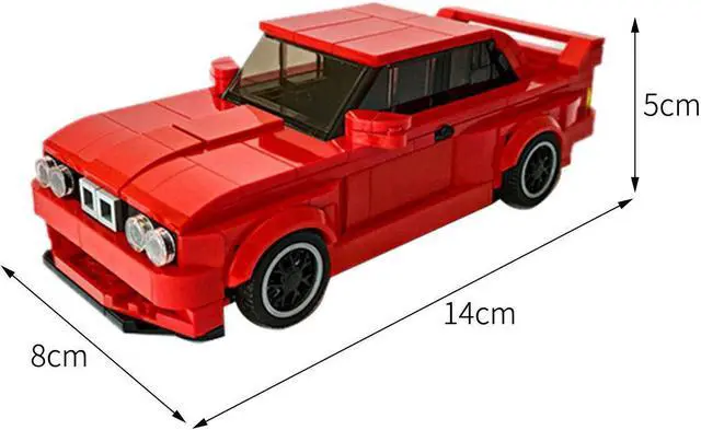 Alt view image 5 of 7 - ZITIANYOUBUILD Sportscar Racing Cars Sports Car Toys Set 427 Pieces Collection MOC
