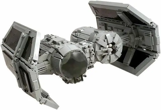 Alt view image 2 of 5 - ZITIANYOUBUILD Star Wars MOC-13952 TIE Bomber - Perfect Minifig Scale Bomber Assault Bomber Model Sets 100% Compatible with LEGO Brand New and High Quality