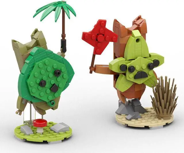 Main image of ZITIANYOUBUILD 2-in-1 Tan Korok & Yahaha Model 314 Pieces from Adventure Game MOC