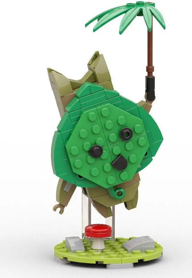 Alt view image 6 of 7 - ZITIANYOUBUILD 2-in-1 Tan Korok & Yahaha Model 314 Pieces from Adventure Game MOC