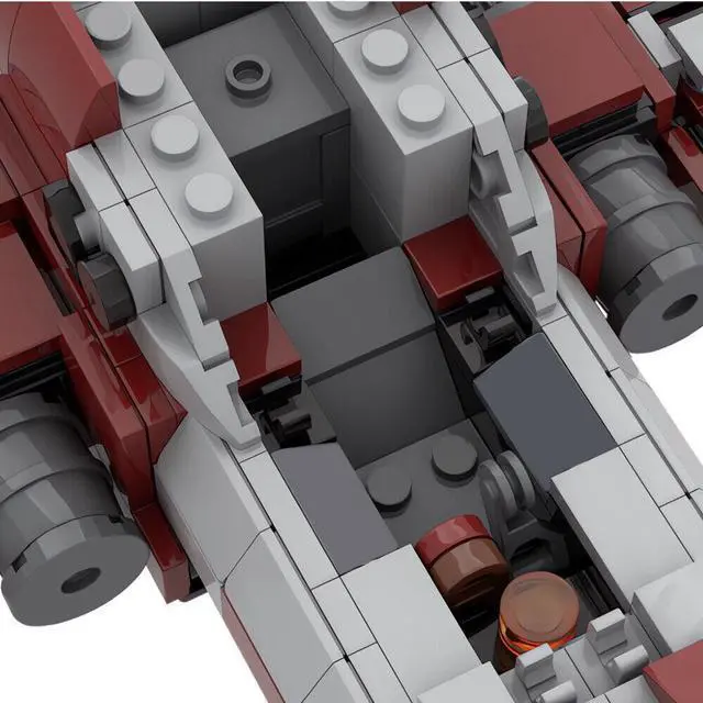 Alt view image 4 of 6 - ZITIANYOUBUILD BC1 Fighter-type Ship Building Toys Set for Collection 470 Pieces MOC