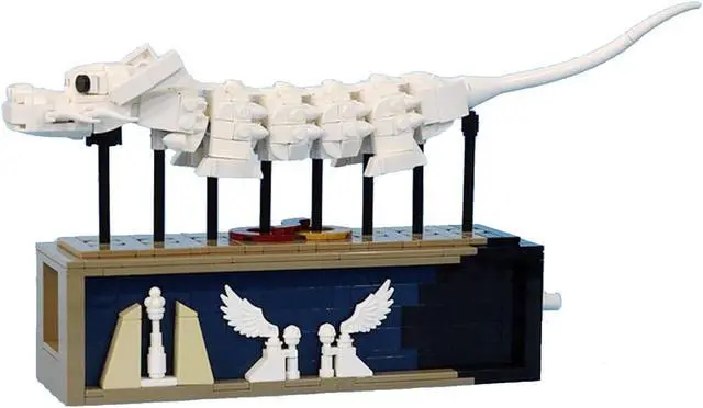 Main image of ZITIANYOUBUILD Flight of the Luck Dragon Model Static Sculpture 656 Pieces MOC
