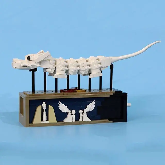 Alt view image 2 of 7 - ZITIANYOUBUILD Flight of the Luck Dragon Model Static Sculpture 656 Pieces MOC