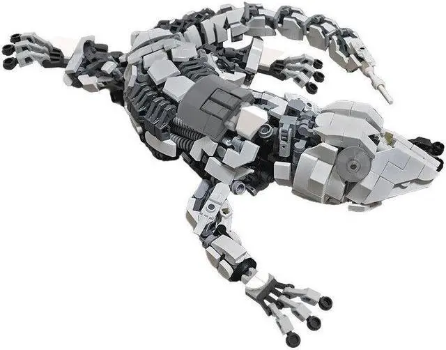 Alt view image 2 of 4 - ZITIANYOUBUILD Mechanical Gecko Mech Machine Monster Model 658 Pieces for Collection MOC