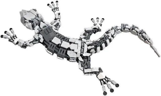 Alt view image 3 of 4 - ZITIANYOUBUILD Mechanical Gecko Mech Machine Monster Model 658 Pieces for Collection MOC