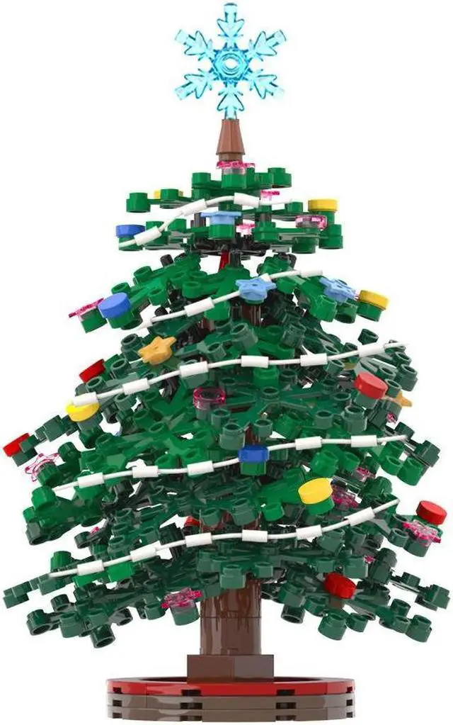 Main image of ZITIANYOUBUILD Mini Christmas Tree Model Building Toys Set 182 Pieces for Kids MOC