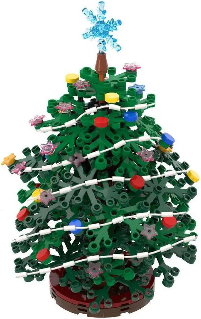 Alt view image 4 of 5 - ZITIANYOUBUILD Mini Christmas Tree Model Building Toys Set 182 Pieces for Kids MOC