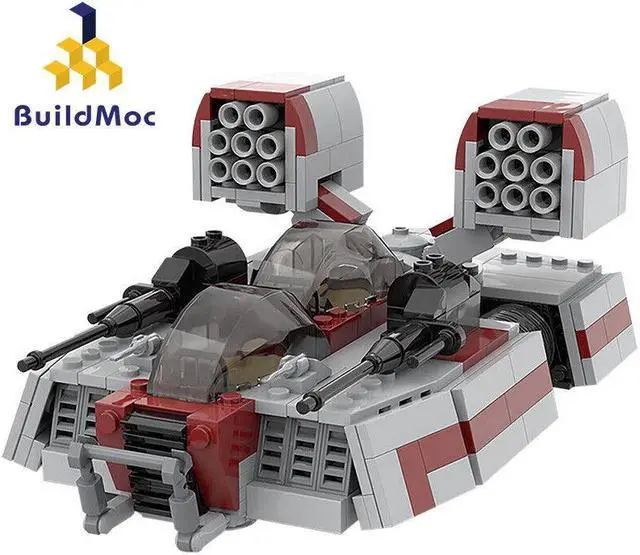 Main image of ZITIANYOUBUILD Speeding Tank Land Vehicle Model with 2 Cockpits 590 Pieces from Game MOC