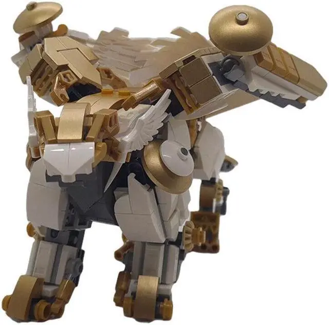 Alt view image 2 of 7 - ZITIANYOUBUILD Legendary Creature Mecha Robot from Strategy Game 452 Pieces Toys MOC